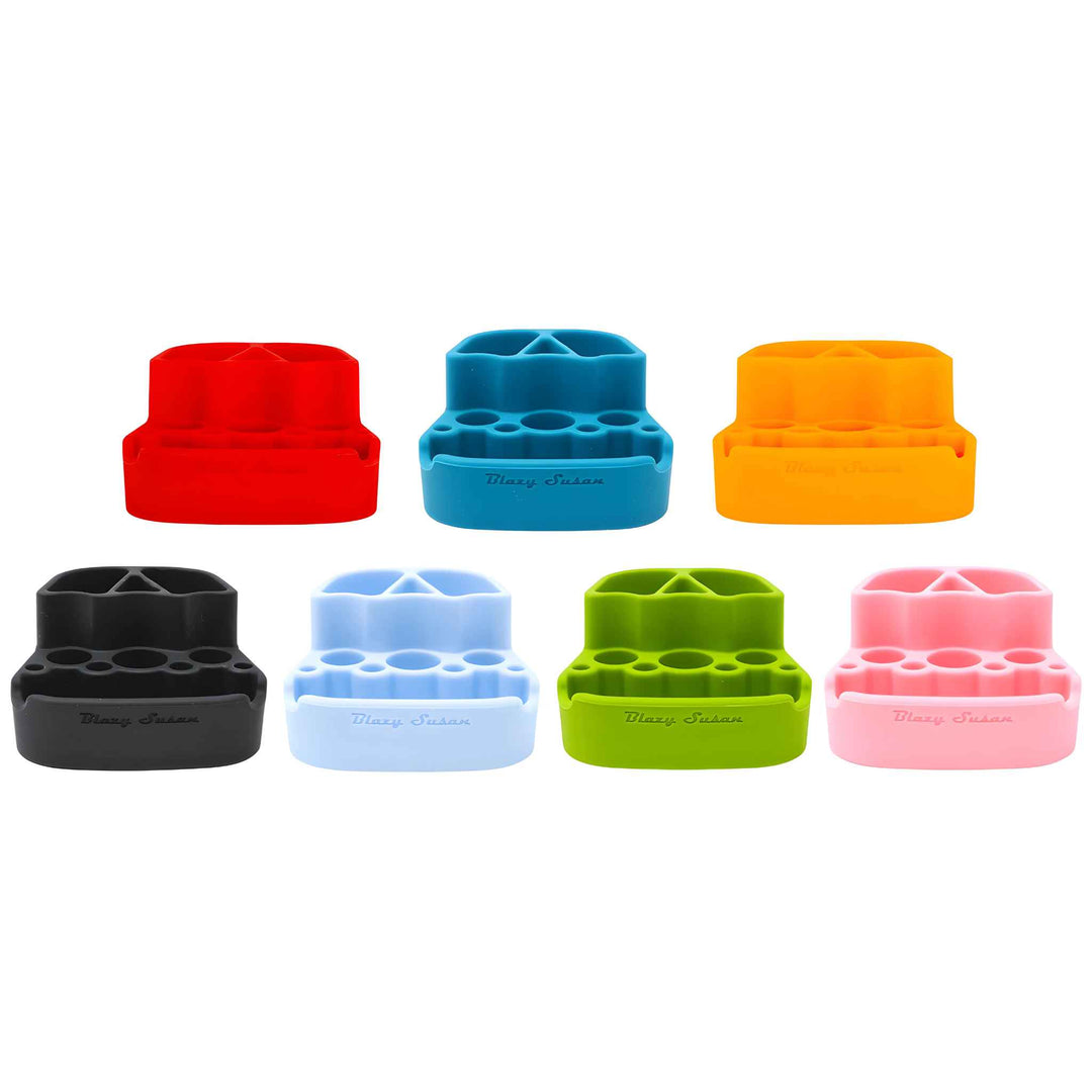 All Colors of Blazy Susan Silicone Dab Station - Up N Smoke