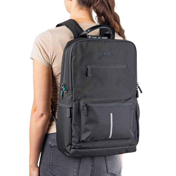 Ooze Classic Smell Proof Backpack On Girl - Up N Smoke