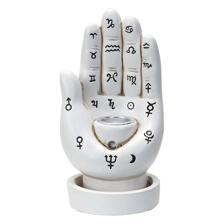 Palmistry Hand Back Flow Incense Burner