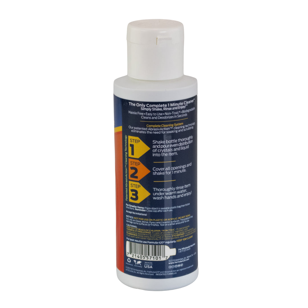 Formula 420 Original 4 fl oz back facing on white background - Up N Smoke