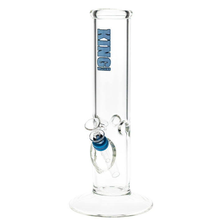KV 50mmx10” Flare Slide Water Pipe Blue Color on a white background - Up N Smoke