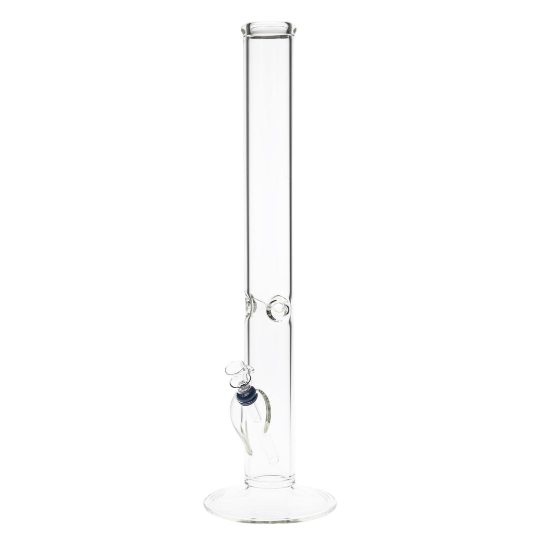 KV 50mmx18” Flare Slide Water Pipe on a white background - Up N Smoke