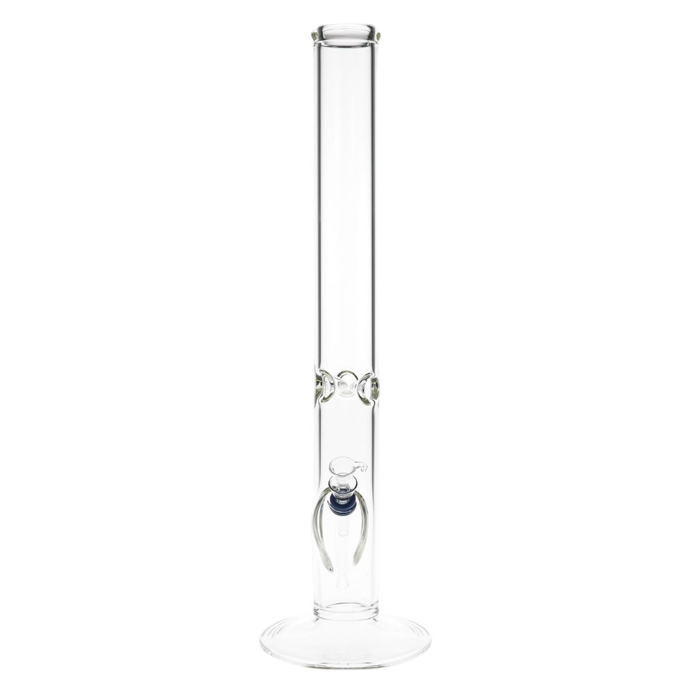 KV 50mmx18” Flare Slide Water Pipe on a white background front angle - Up N Smoke