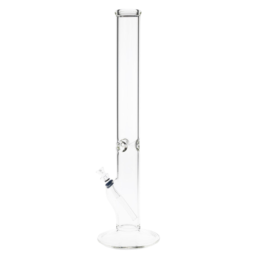 KV 50mmx18” Flare Slide Water Pipe on a white background left angle - Up N Smoke