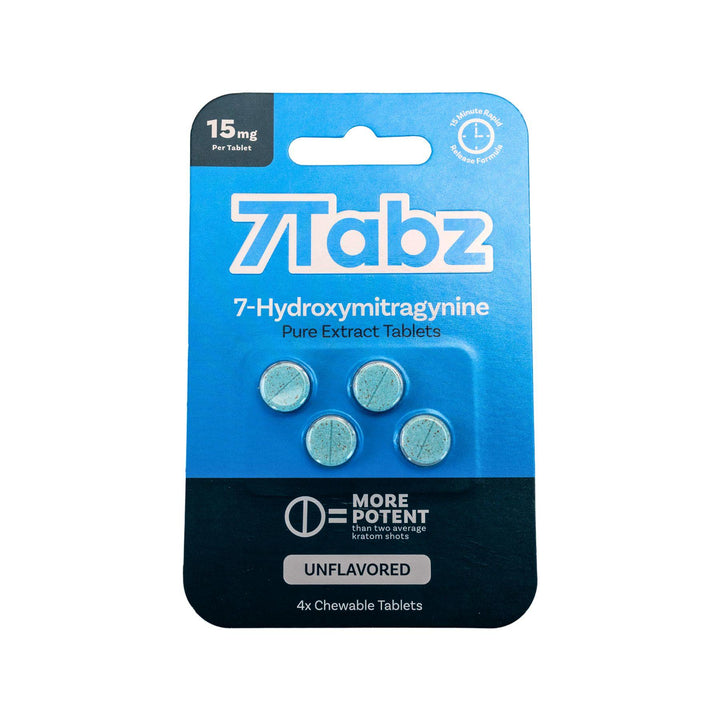 7Tabz 4ct 7 Hydroxymitragynine Pure Extract Tablets - Up N Smoke