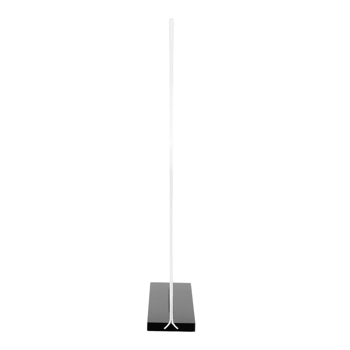 Acrylic Sign Holder Vertical Lg side facing on a white background - Up N Smoke