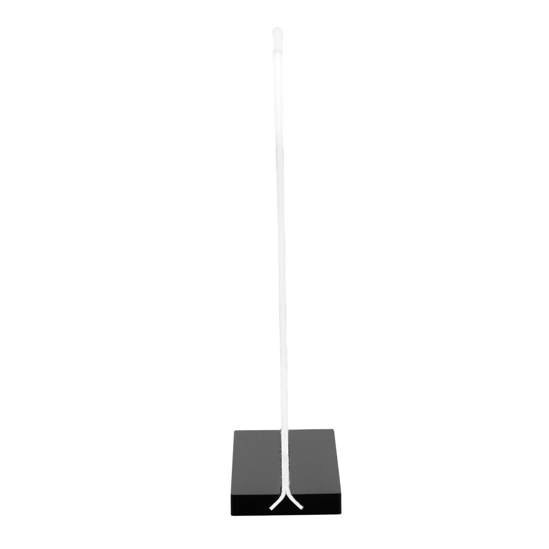 Acrylic Sign Holder Vertical sm side facing on a white background - Up N Smoke