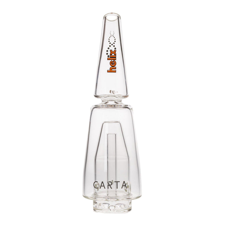 "Front of an American Helix Carta Top that is compatible with the Carta and the Carta Sport electronic concentrate device," - Up N Smoke.