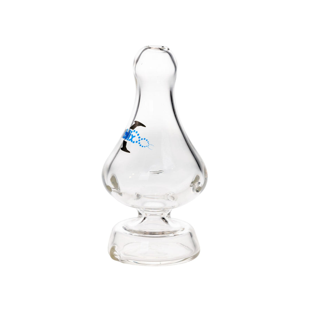 "Right-side of an American Helix Chassis Puffco Top on a white background," - Up N Smoke.
