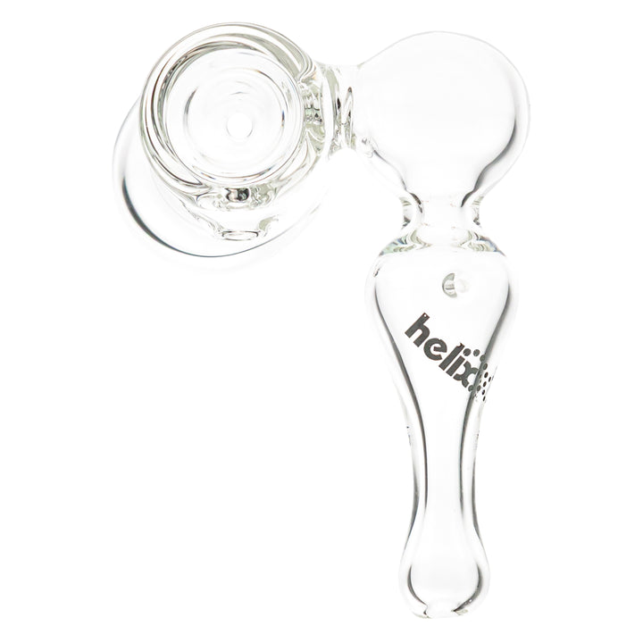 American Helix Sidecar Pipe top down view on a white background - Up N Smoke 