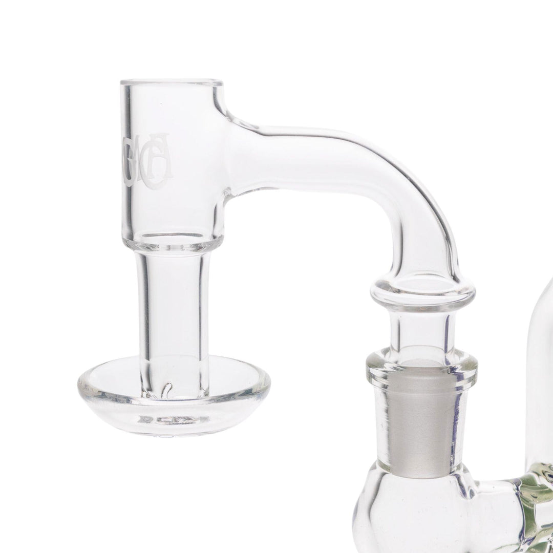 "Left side of an Austin Made 14mm Slurper on a white background," - Up N Smoke.