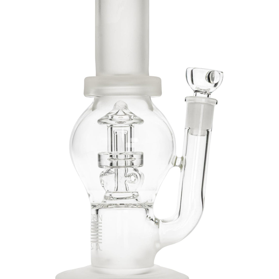Belus Bubble Tube displayed on a white background perc close up - Up N Smoke