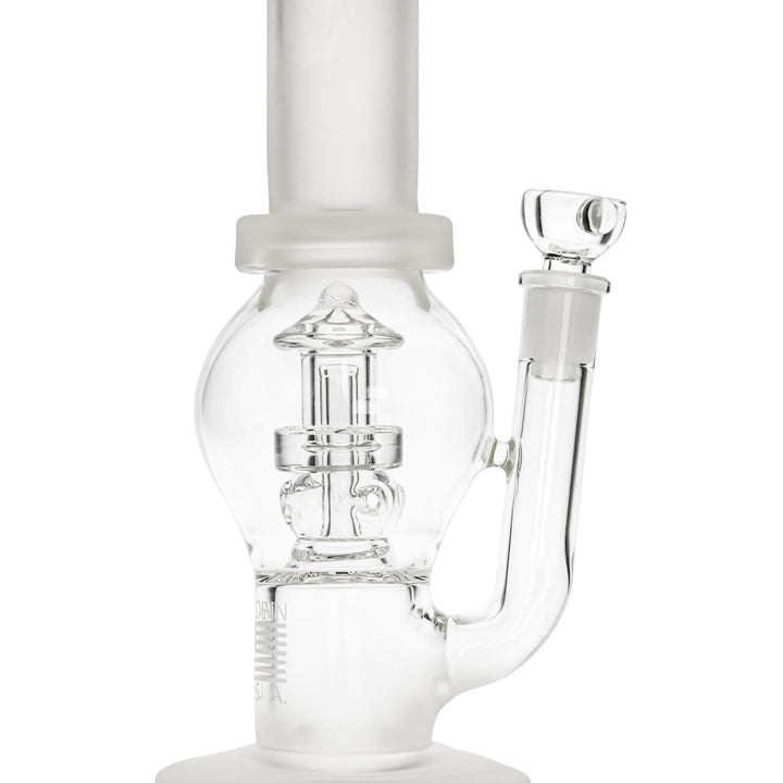 Belus Bubble Tube displayed on a white background perc close up - Up N Smoke