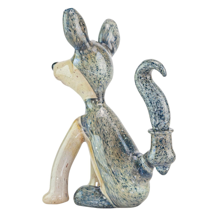 Berning Stuffed Wolf Rig on a white background left back - Up N Smoke