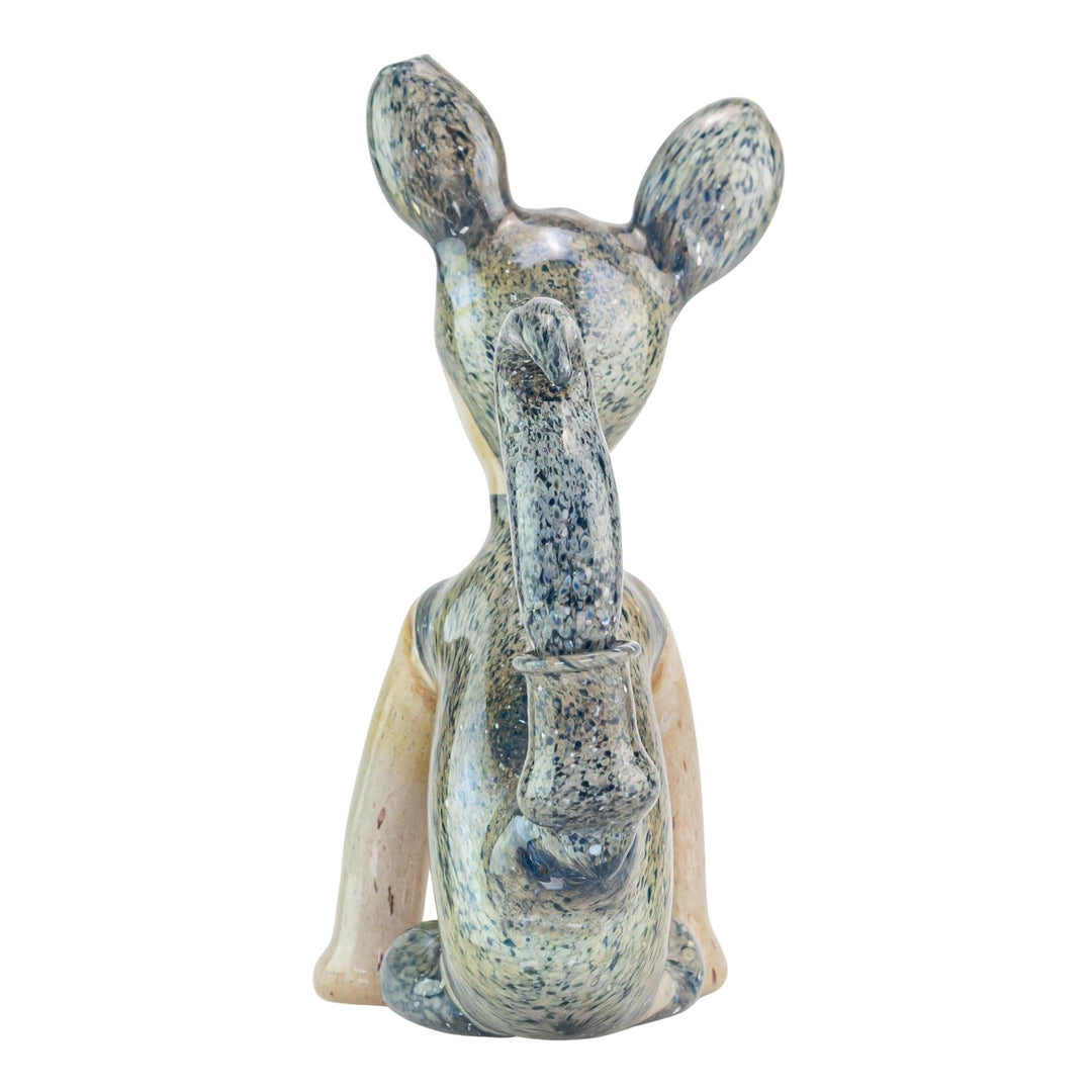 Berning Stuffed Wolf Rig on a white background back - Up N Smoke