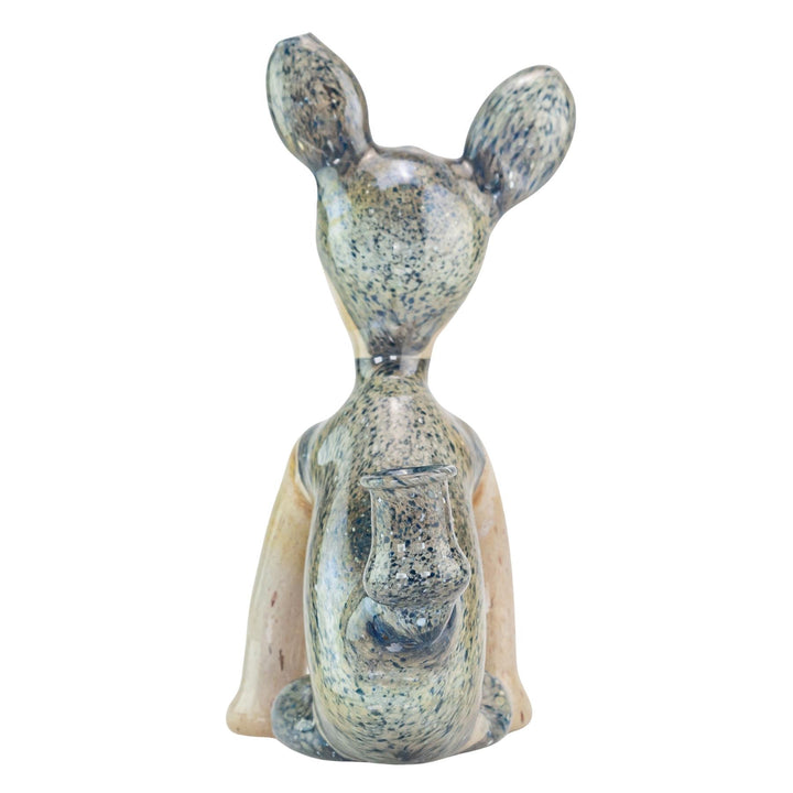 Berning Stuffed Wolf Rig on a white background back tail off - Up N Smoke