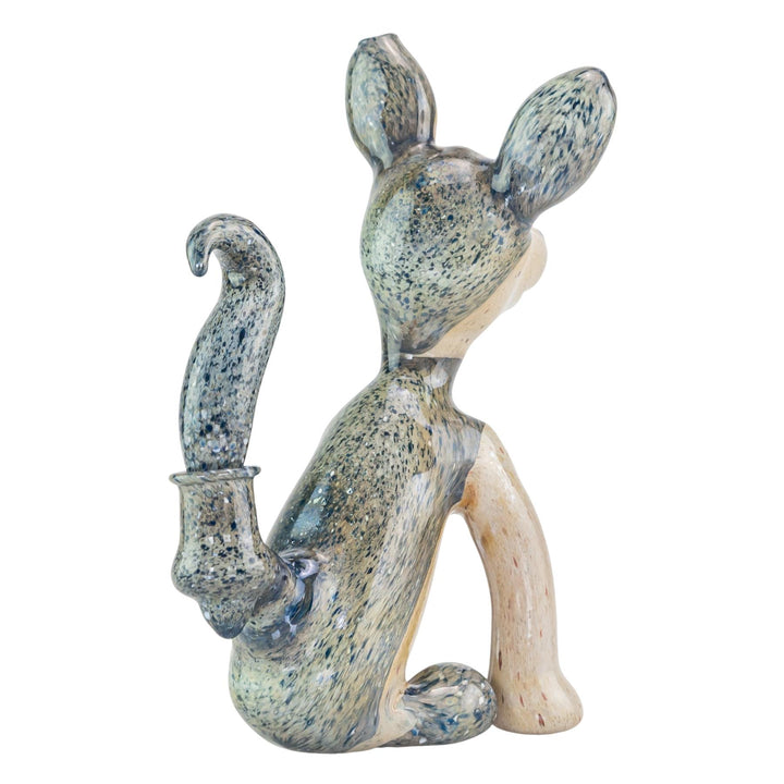 Berning Stuffed Wolf Rig on a white background slight back right - Up N Smoke