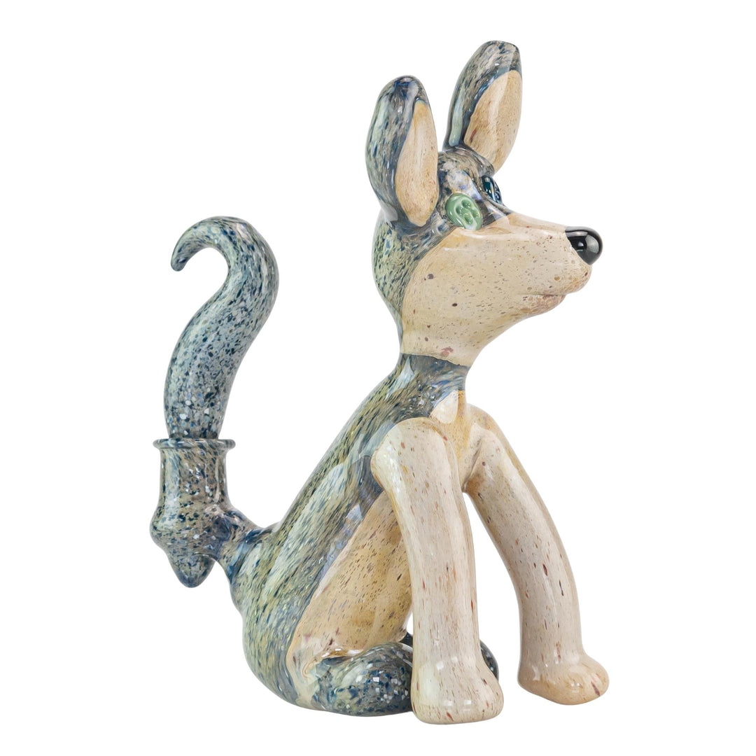 Berning Stuffed Wolf Rig on a white background front right - Up N Smoke