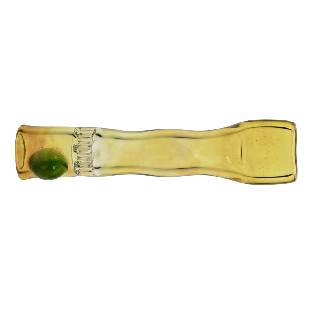 Blazing Honeycomb Chillum on a white background Fume with Green - Up N Smoke