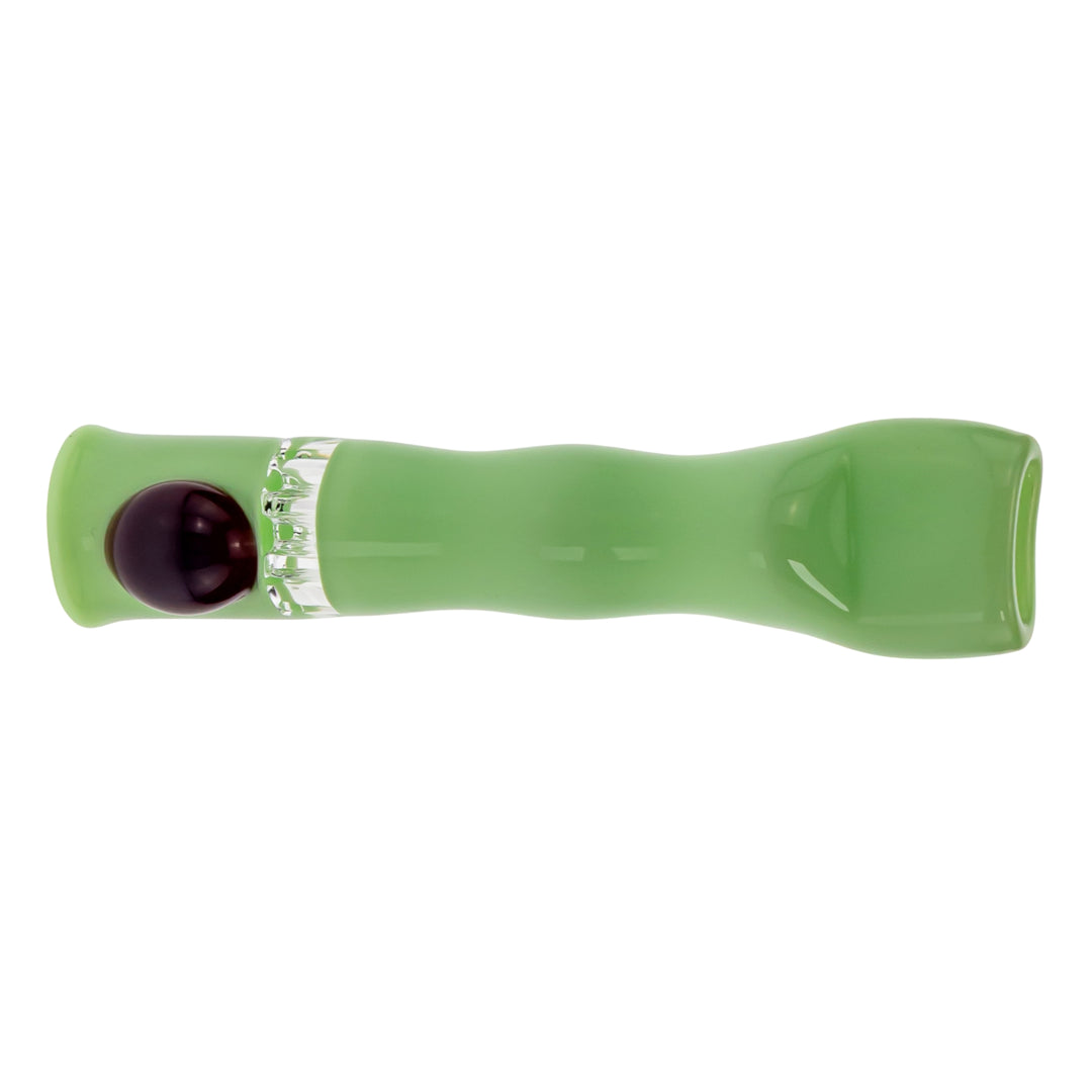 Blazing Honeycomb Chillum on a white background Slyme with Purple - Up N Smoke
