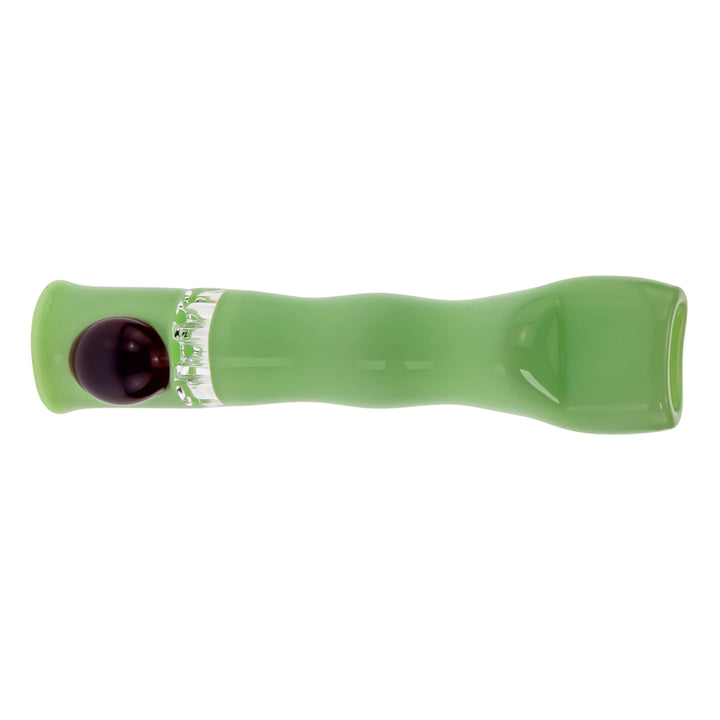 Blazing Honeycomb Chillum on a white background Slyme with Purple - Up N Smoke
