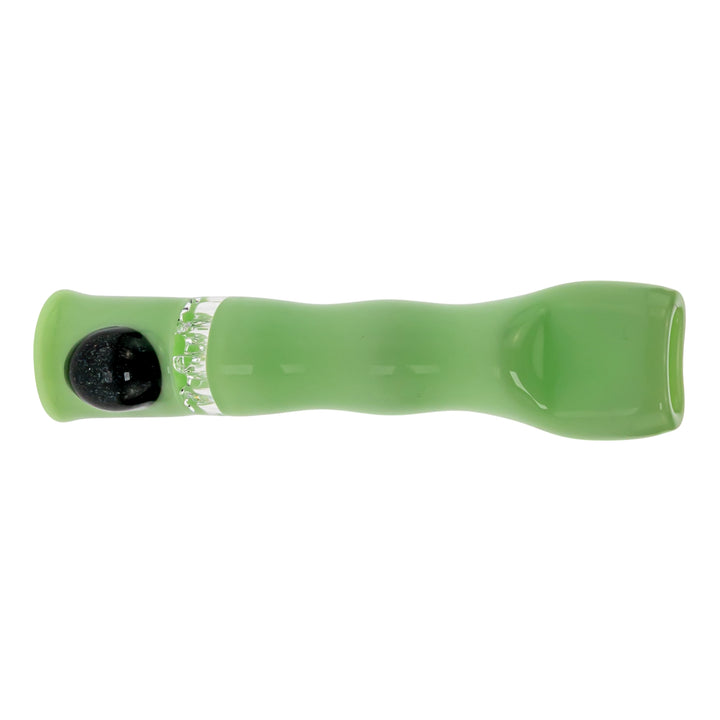 Blazing Honeycomb Chillum on a white background Slyme with Unobtainium - Up N Smoke