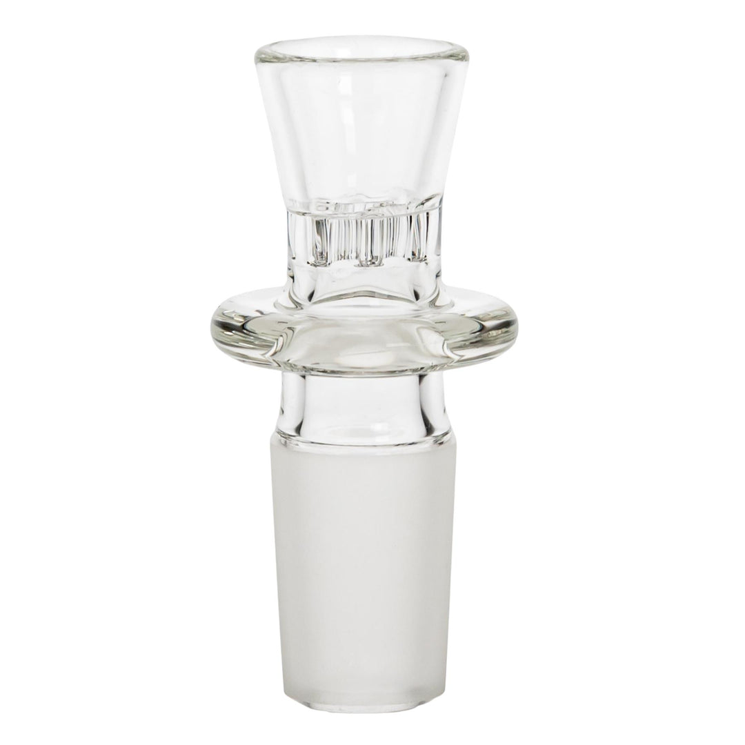 Blazing Honeycomb Bowl Clear, white background  - Up N Smoke