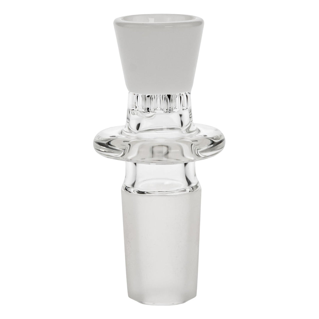 Blazing Honeycomb Bowl white, white background  - Up N Smoke