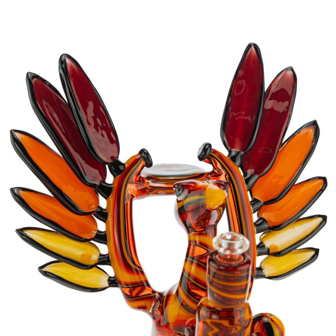 Brain and Chaiah Phoenix Rig Collab on a white background front wings angle - Up N Smoke