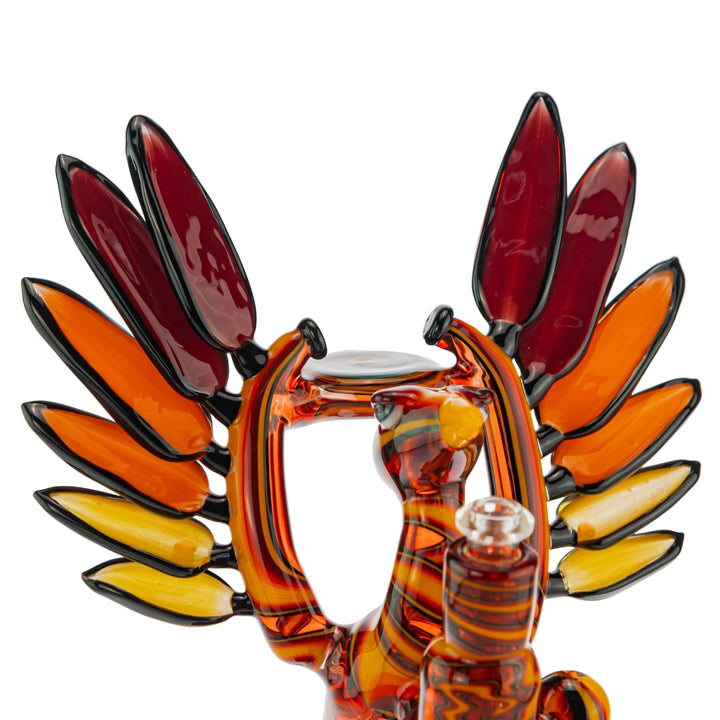 Brain and Chaiah Phoenix Rig Collab on a white background front wings angle - Up N Smoke