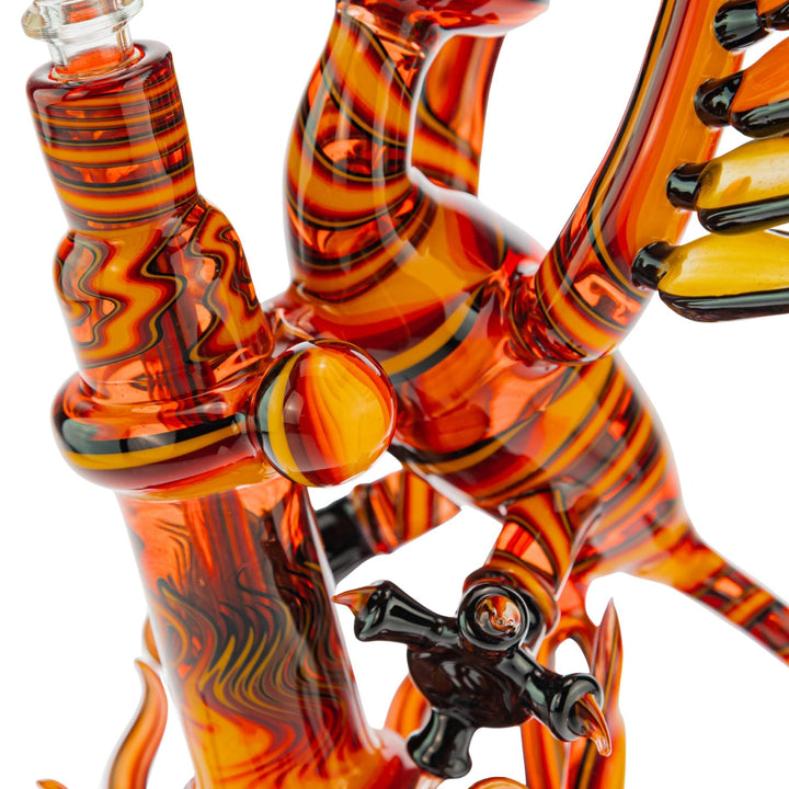 Brain and Chaiah Phoenix Rig Collab on a white background marble close up angle - Up N Smoke