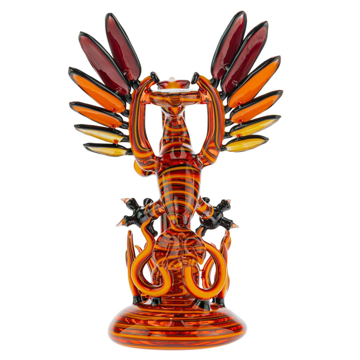 Brain and Chaiah Phoenix Rig Collab on a white background back angle - Up N Smoke