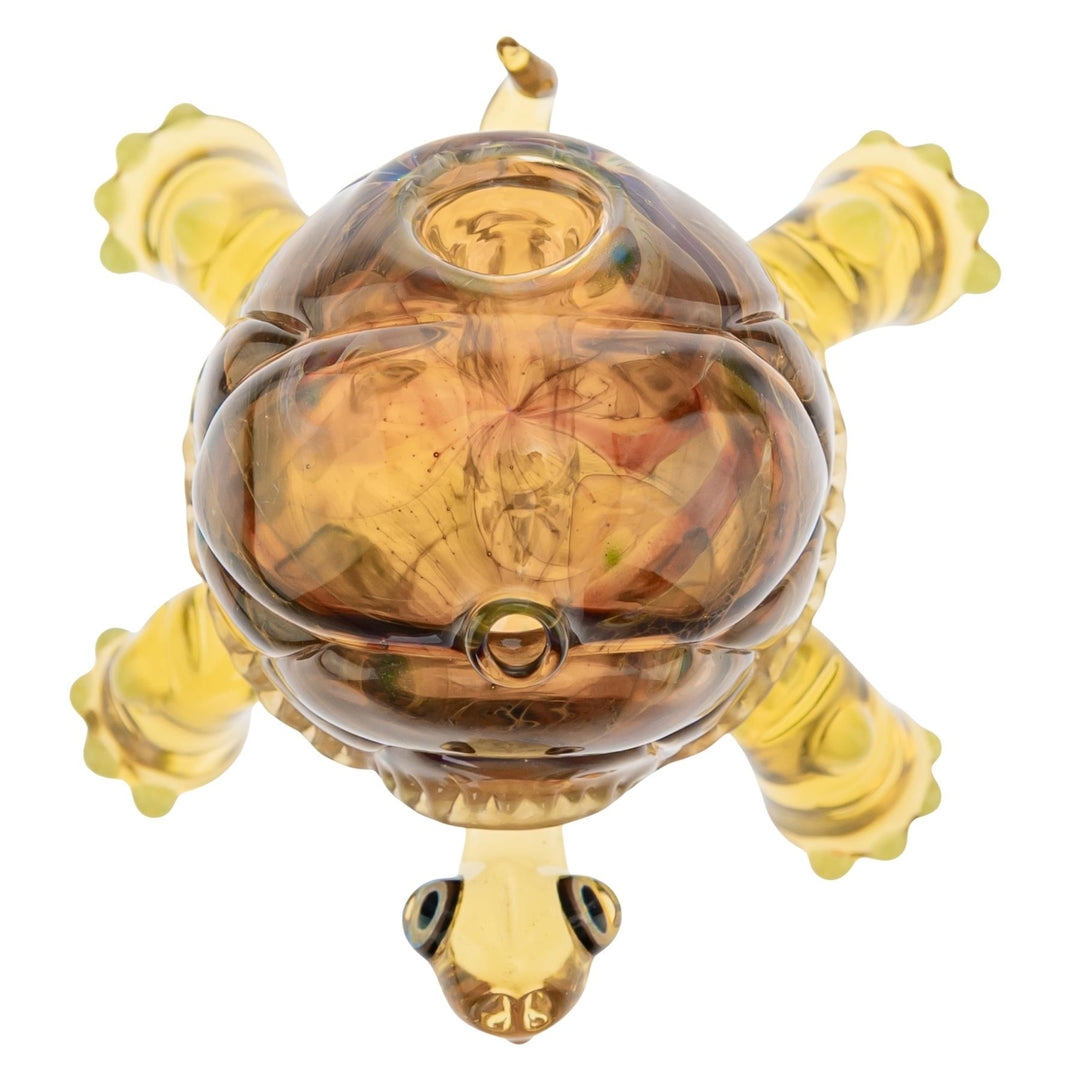 CFL Turtle Rig on a white background top down shell angle - Up N Smoke 