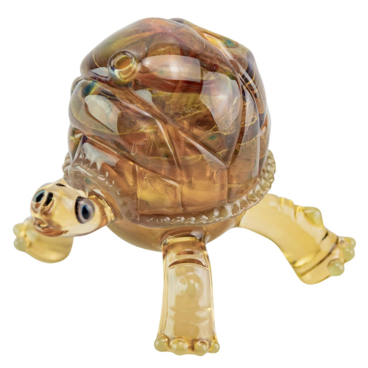 CFL Turtle Rig on a white background close-up shell angle - Up N Smoke 