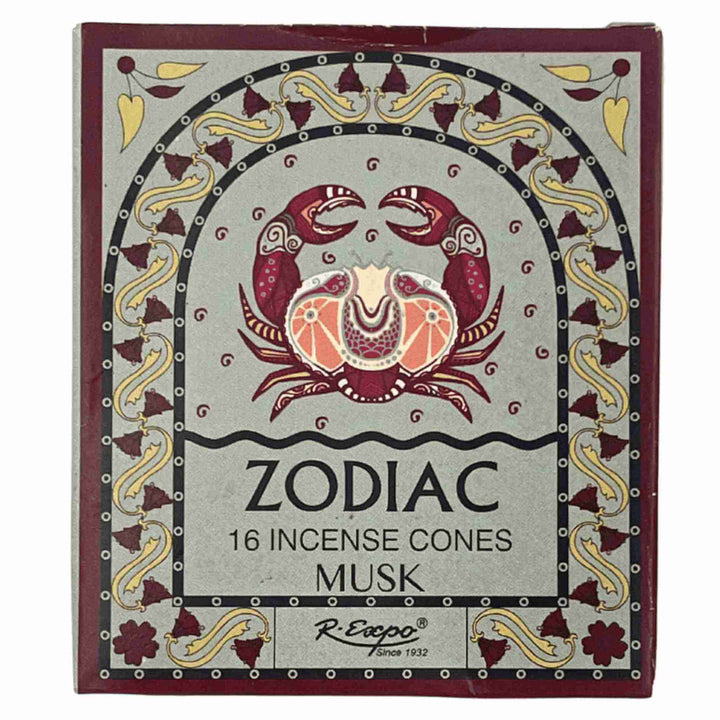 Cancer Musk Zodiac Incense Cones - Up N Smoke