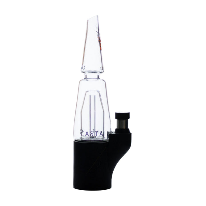 "American Helix Carta Top attached to the electronic concentrate vaporizer," - Up N Smoke.