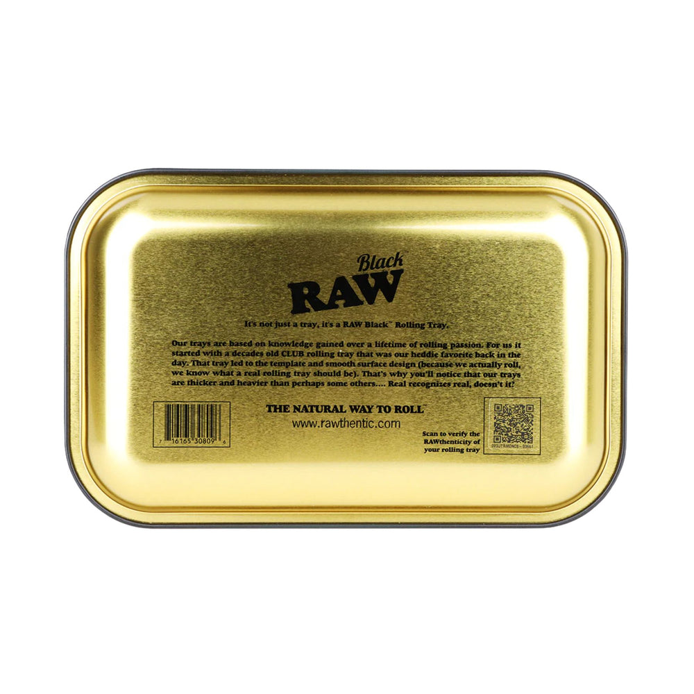 "Back of a RAW Cone Monster Rolling Tray on a white background," - Up N Smoke.