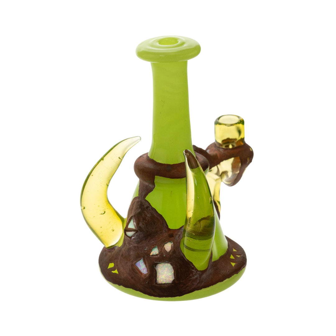 "Back angled view of a Copper Plated Opal Rig on a white background," - Up N Smoke.