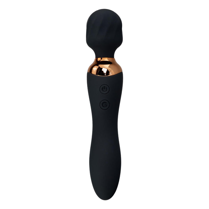 Dual Massaging Vibrator Wand with 12 vibration frequencies on a white background - Up N Smoke