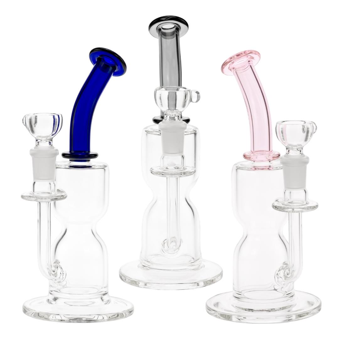 Dume Cross Diffuser Hourglass Mini group photo displayed on a white background - Up N Smoke
