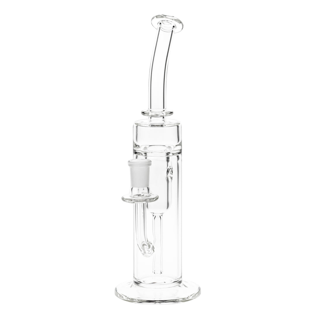Dume Glass 10” Incycler on a white background - Up N Smoke