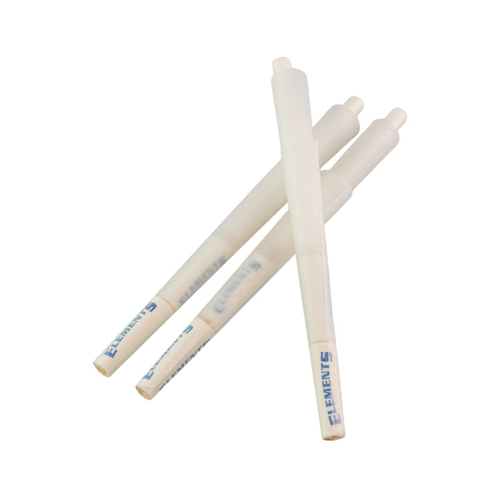 "Six  1 ¼  Elements Rice Paper Cones on a white background," - Up N Smoke.