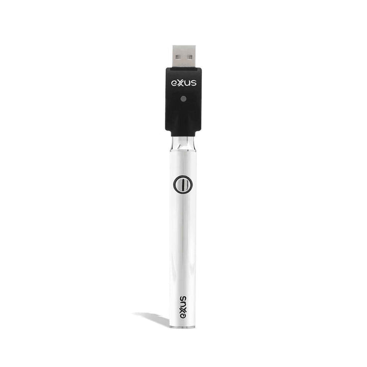 Exxus Plus VV Cartridge Vaporizer Pearl White - Up N Smoke