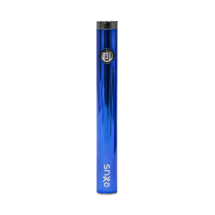 "An Exxus Slim VV2 510 Battery in the color Glacier against a white background," - Up N Smoke.