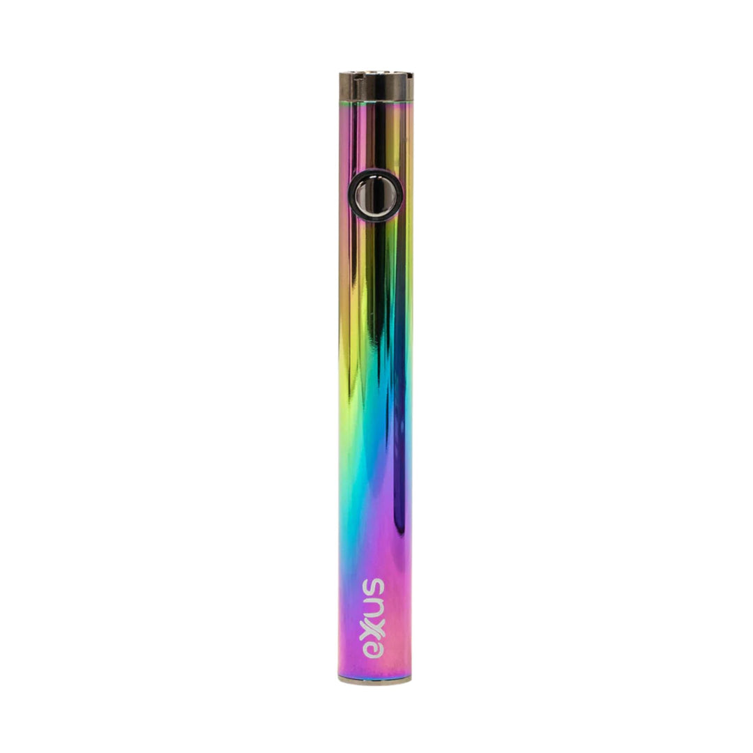 "An Exxus Slim VV2 510 Battery in the color Prism. This device is compatible with 1 gram concentrate cartridges," - Up N Smoke.