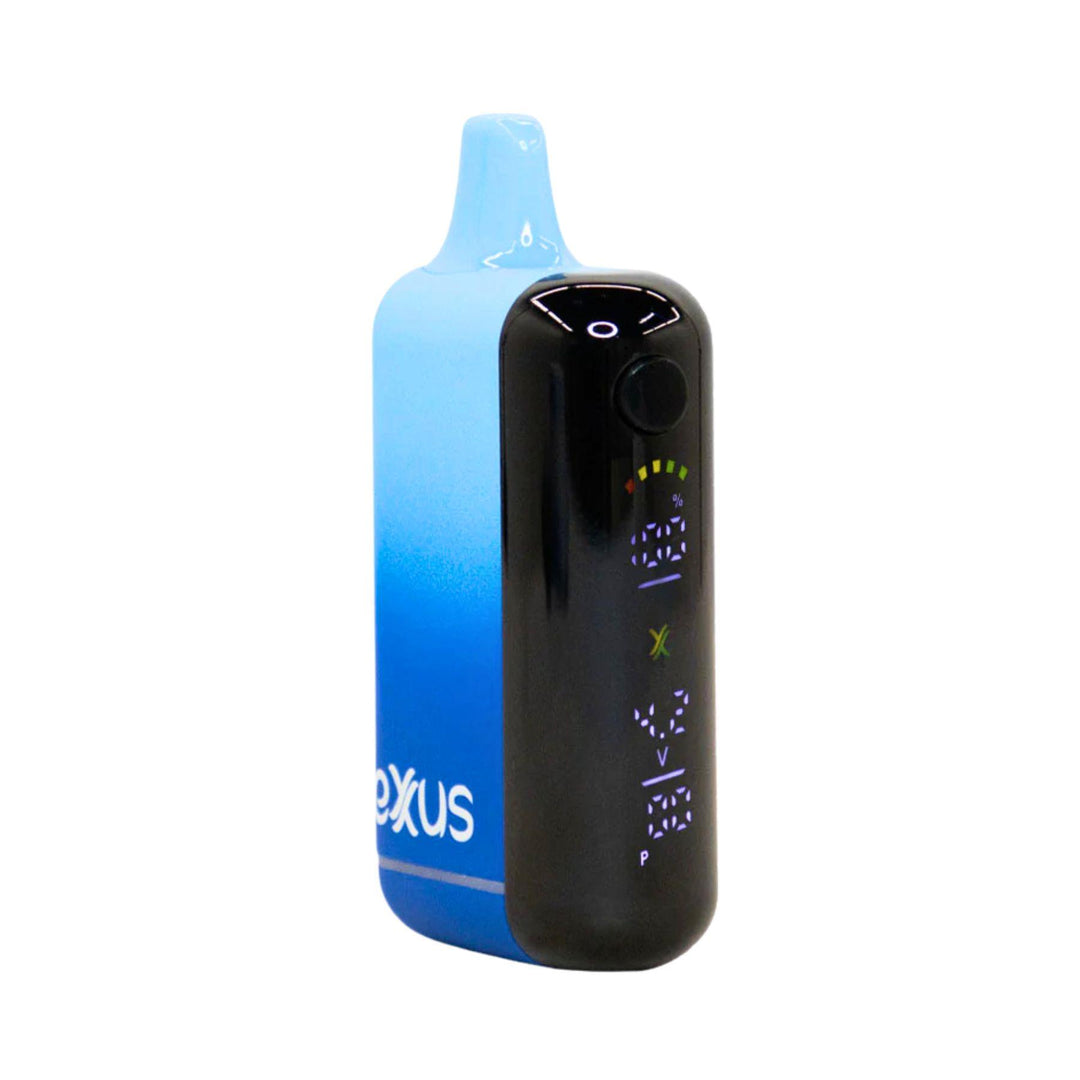 "An Exxus Snap DLX 3.5 Gram Vaporizer Battery in glacier blue," - Up N Smoke.