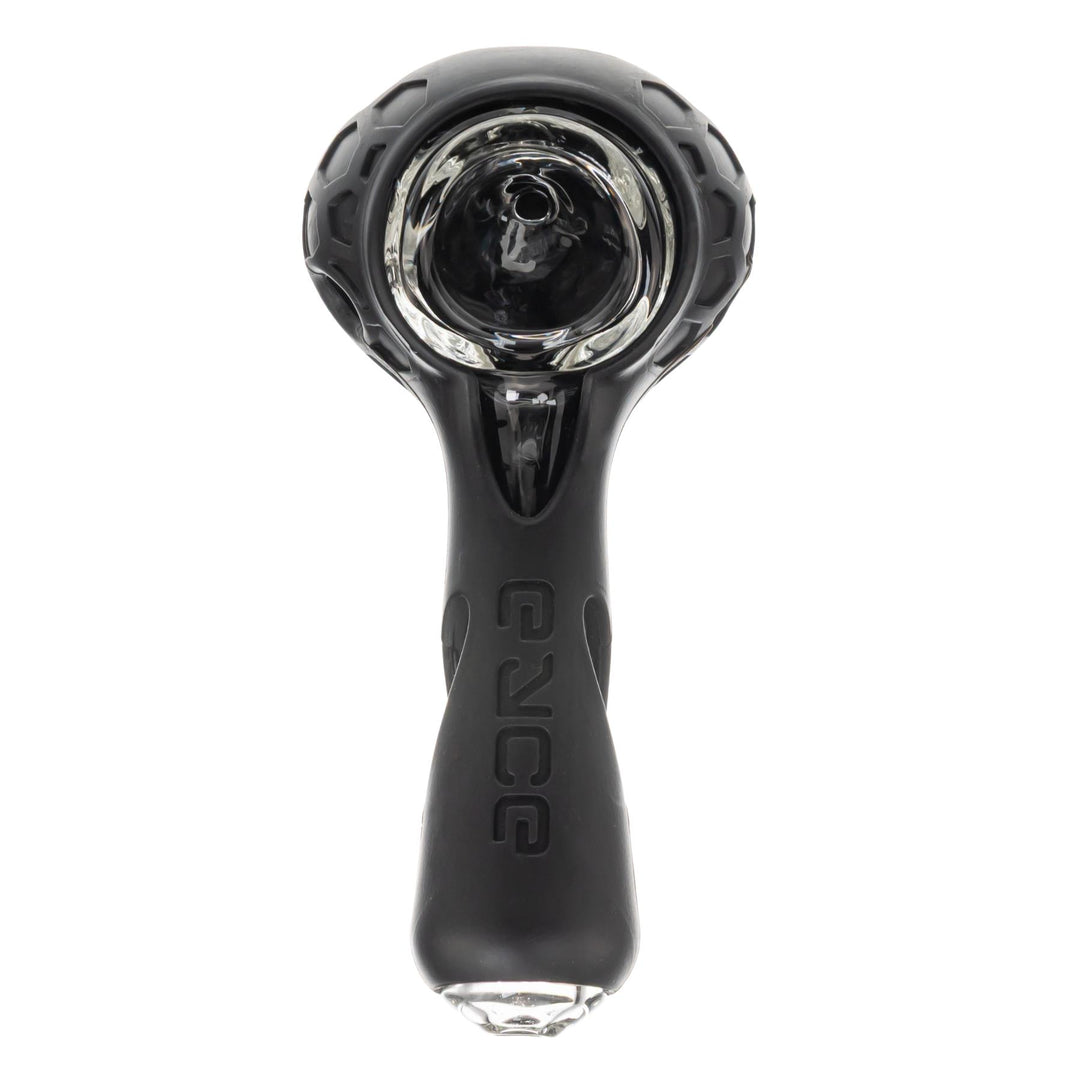 Eyce ProTeck Spoon black front angle on a white background - Up N Smoke