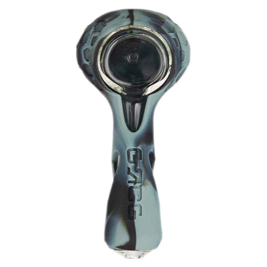 Eyce ProTeck Spoon gray front angle on a white background - Up N Smoke