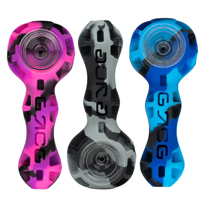  Eyce Silicone Spoon group photo on a white background - Up N Smoke 