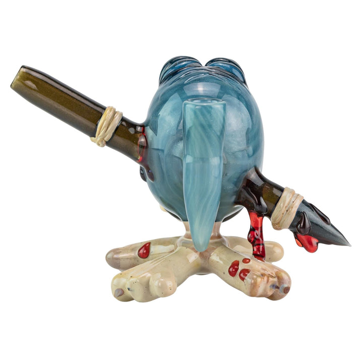 Firefly and WHite Monkey Gorilla Rig Collab on a white background back angle - Up N Smoke